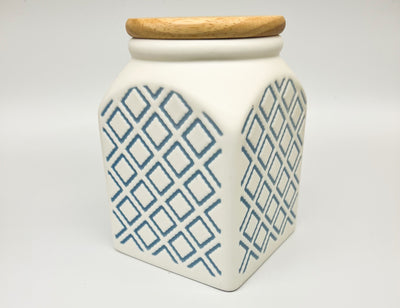 Household Moisture-proof Tea Pot With Wooden Cover