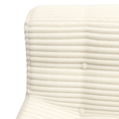 Sofa, Full Sponge Compression Corduroy 3 Seat Sofa, Modern Minimalist Style Corduroy Sofa, Comfortable Compression Sofa, Space Efficient Design   Beige