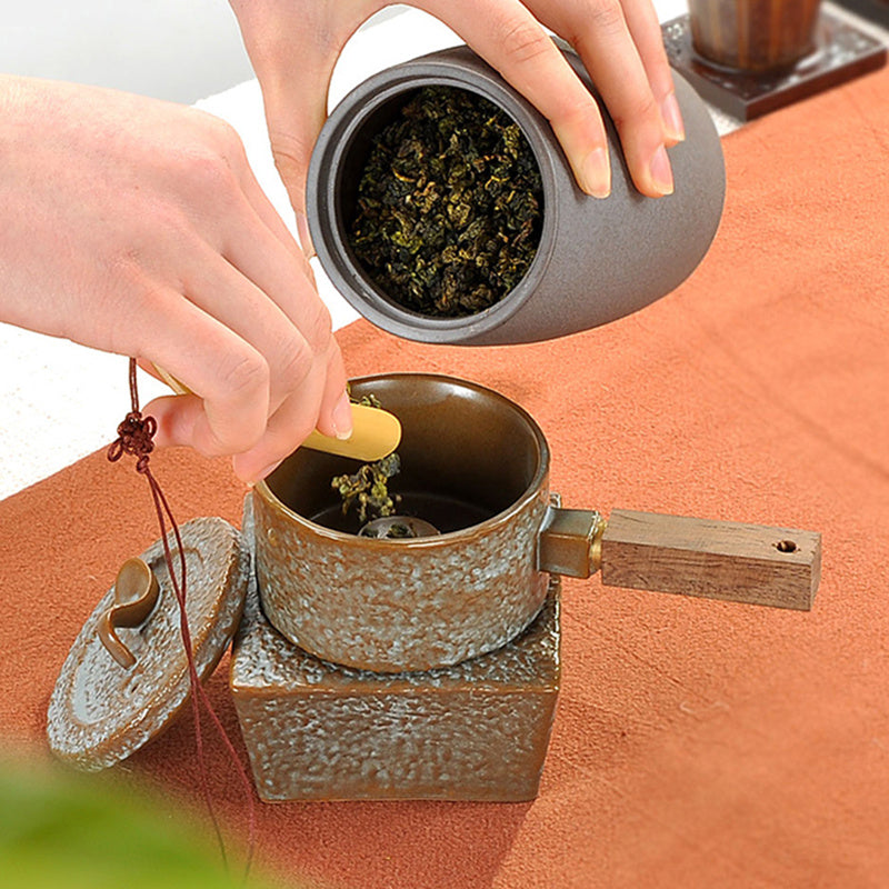 Tangfeng Rough Pottery Tea Pot Retro Tea Pot Tea Warehouse Spring Clay Pot