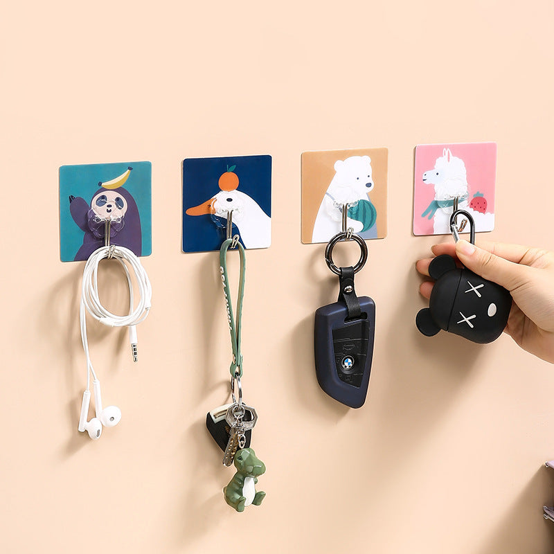 Non Punching And Non Marking Wall Mounted Household Hooks