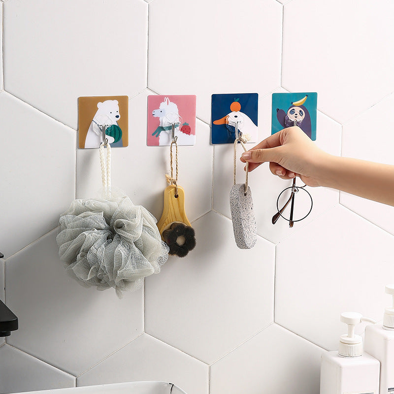 Non Punching And Non Marking Wall Mounted Household Hooks