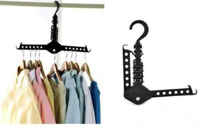 Hanger Rack Clothes Space Saver Folding Hanger Multifunctional Magic Clothes Rack for Clothes Closet Organizer Minimalist style