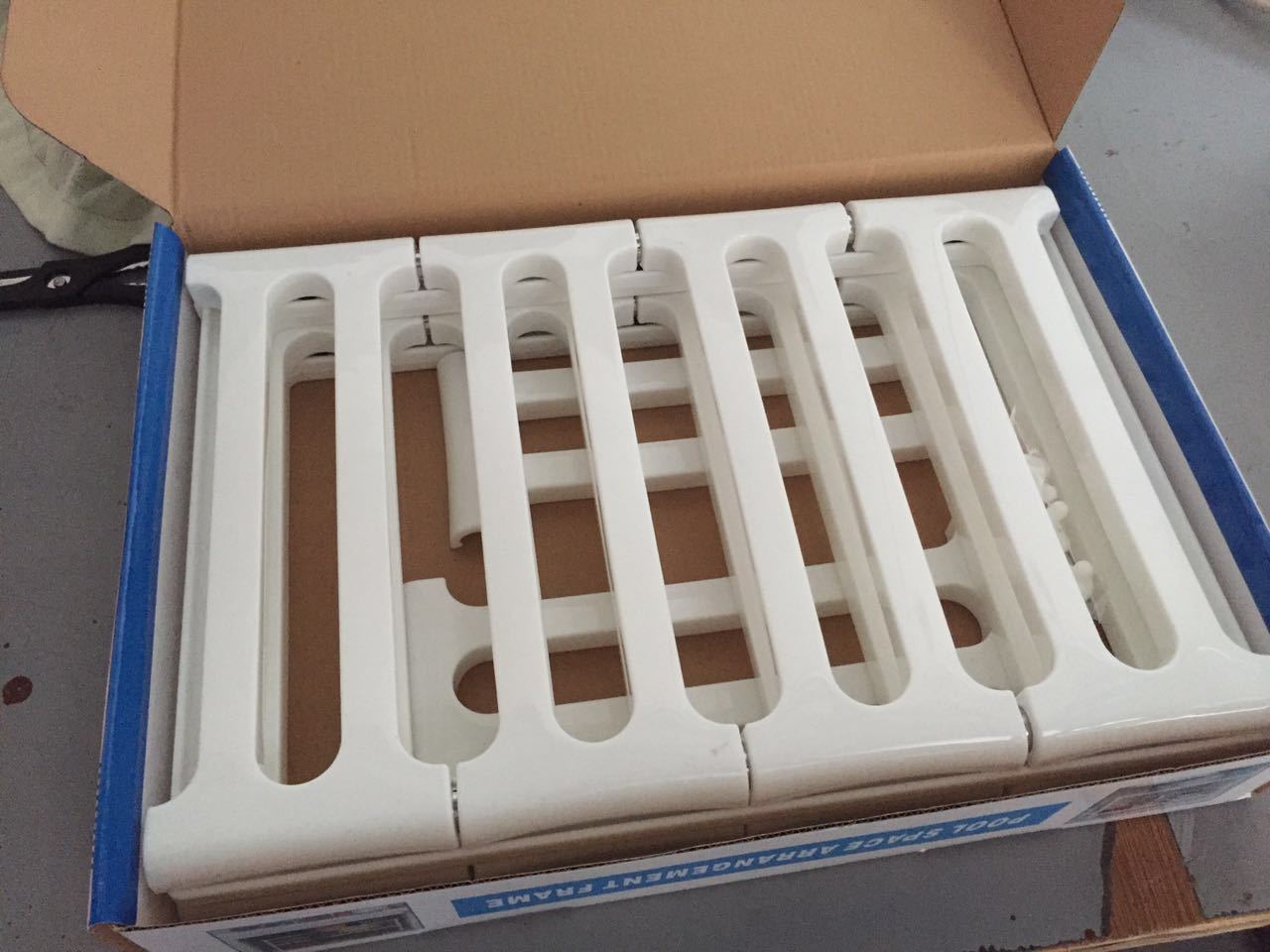 Extendible Kitchen Rack Under Sink Storage Rack Shelf Cooker Pot Pan Holder Cabinet Organizer