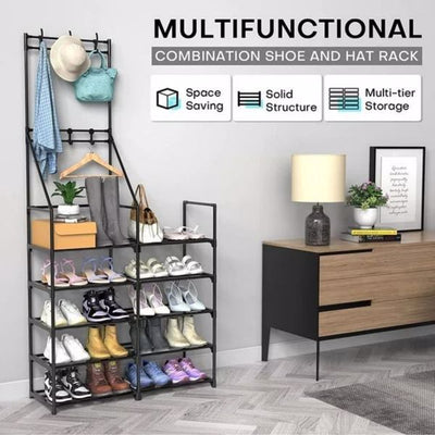 5-layer Shoe Rack, Shoe Storage Organizer