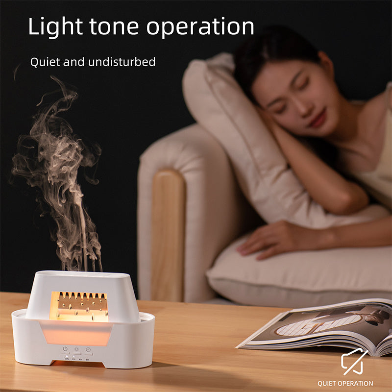 New Rain Drop Air Diffuser Humidifier 300ml Cool Mist Spray Ultrasonic Remote Control Rain Water Drop Aroma Diffuser