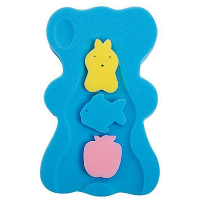 Baby bath sponge mat anti-skid bracket net pocket bath net universal bath newborn bath mat
