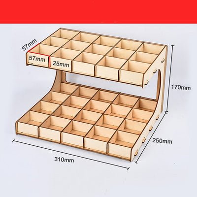 Creative Storage Rack Diy Manual Rack Model Tool Rack Desktop Organizer Multi-specification