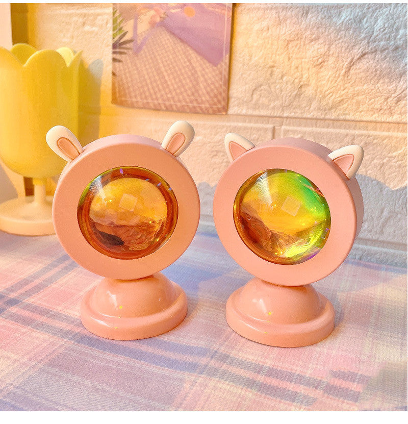 Sunset Projection Lamp Rainbow Colorful RGB Sunset Atmosphere Mini