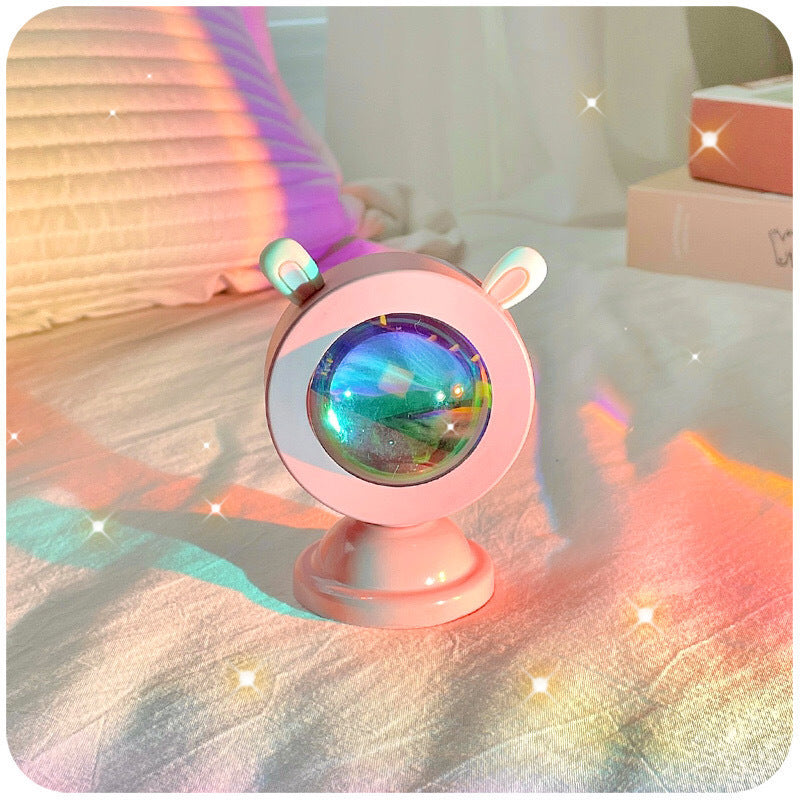 Sunset Projection Lamp Rainbow Colorful RGB Sunset Atmosphere Mini