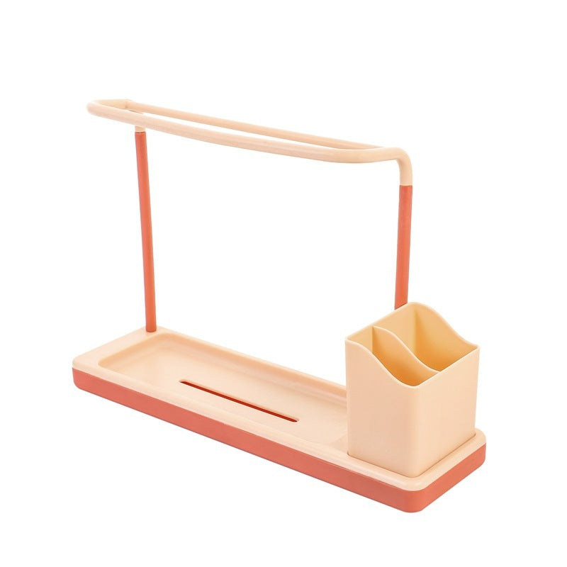 Punch-free Kitchen Countertop Organizer Storage Rack