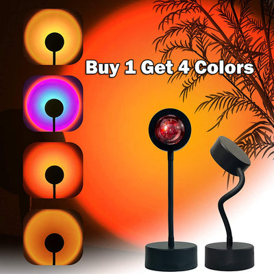 Sunset Light Rainbow Projection Lamp