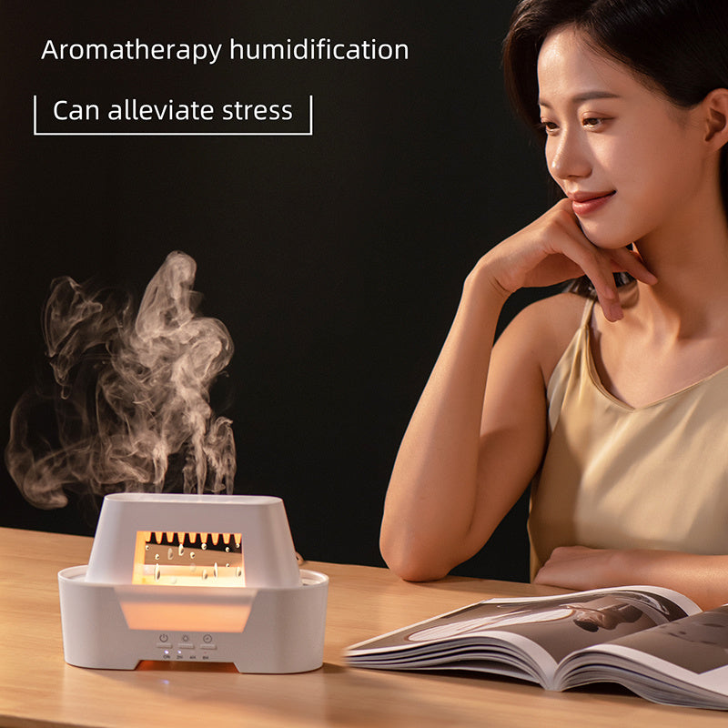 New Rain Drop Air Diffuser Humidifier 300ml Cool Mist Spray Ultrasonic Remote Control Rain Water Drop Aroma Diffuser